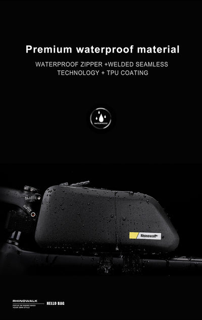 1.3 Liter Waterproof Bike Top Tube Bag - K32