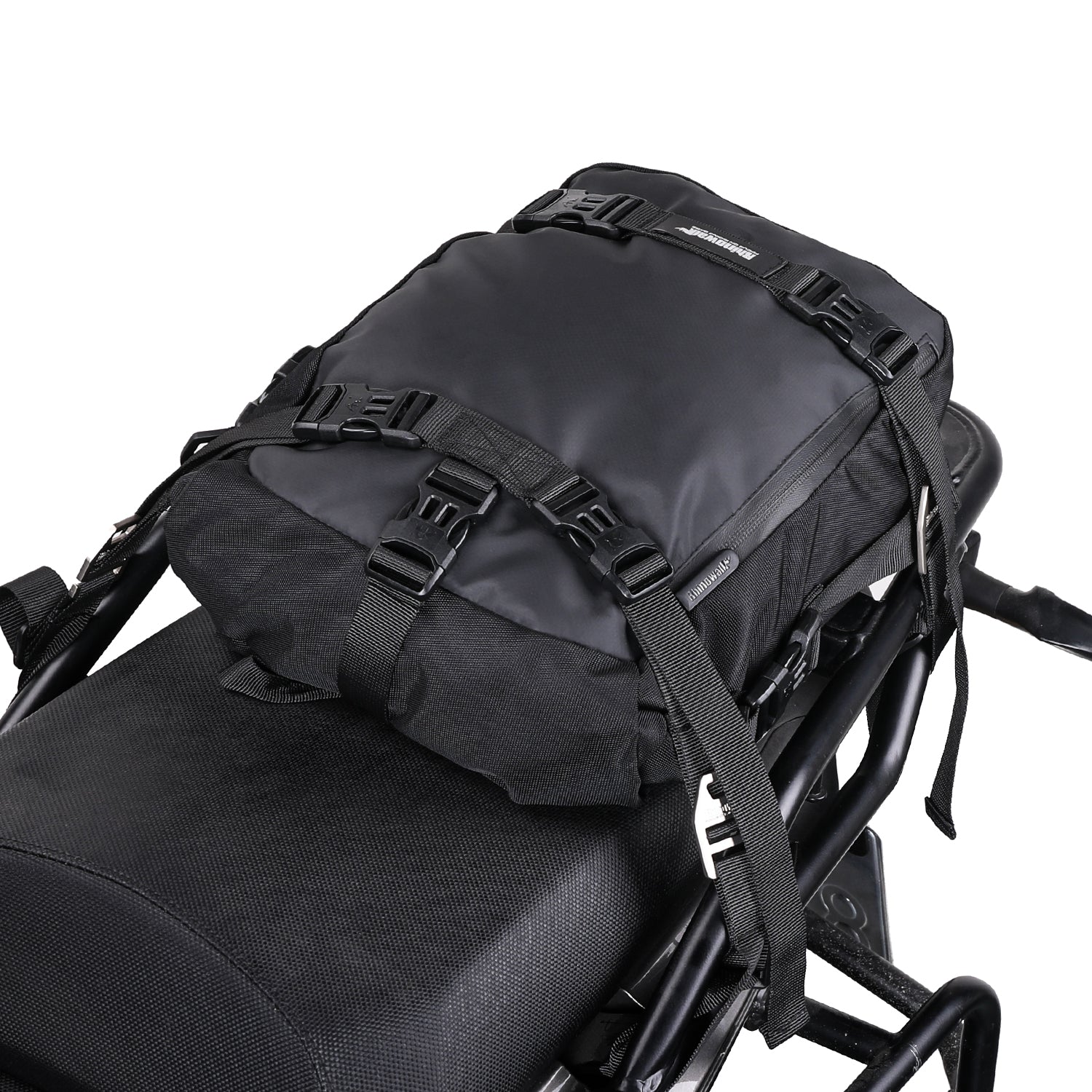 Riderbag Reflective Backpack. Bike, Hiking, and Motorcycle Backpack (Black) Adult Unisex, Size: 35 Large