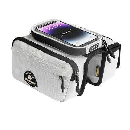 Bike Frame Tube Bag WithTouchable Phone Holder