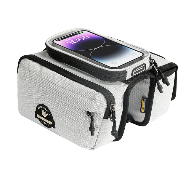 Bike Frame Tube Bag WithTouchable Phone Holder