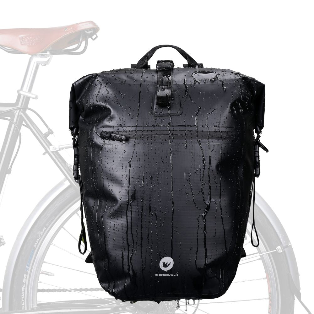 rhinowalk fahrradtasche 27l MTB Waterproof Bike Bag Set with 27L Pannier – Rhinowalk Official Store