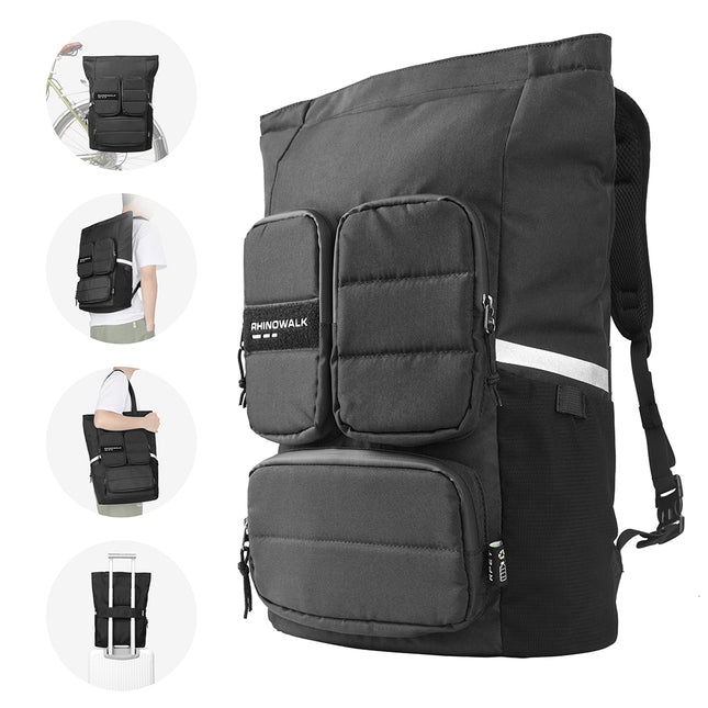 Multifunctional Bike Pannier Backpack image 01