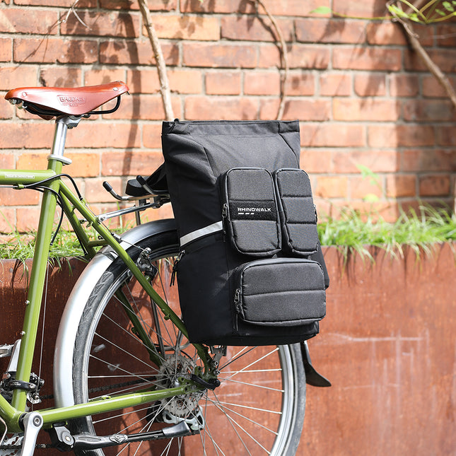 Multifunctional Bike Pannier Backpack image 04