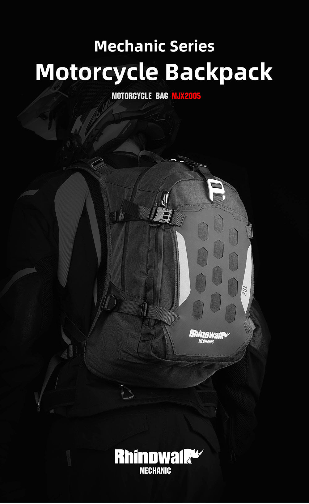 Mechanic X Magnetic Backpack – Waterproof & Durable with Molle System ...