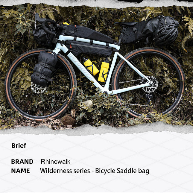 14l Waterproof harness saddle bag -Wilderness Series