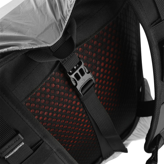 10L Motorcycle Riding Backpack, Adventure Hydration Backpack with Protective Back Padding, Rain Cover & Chest Pack Compatibility