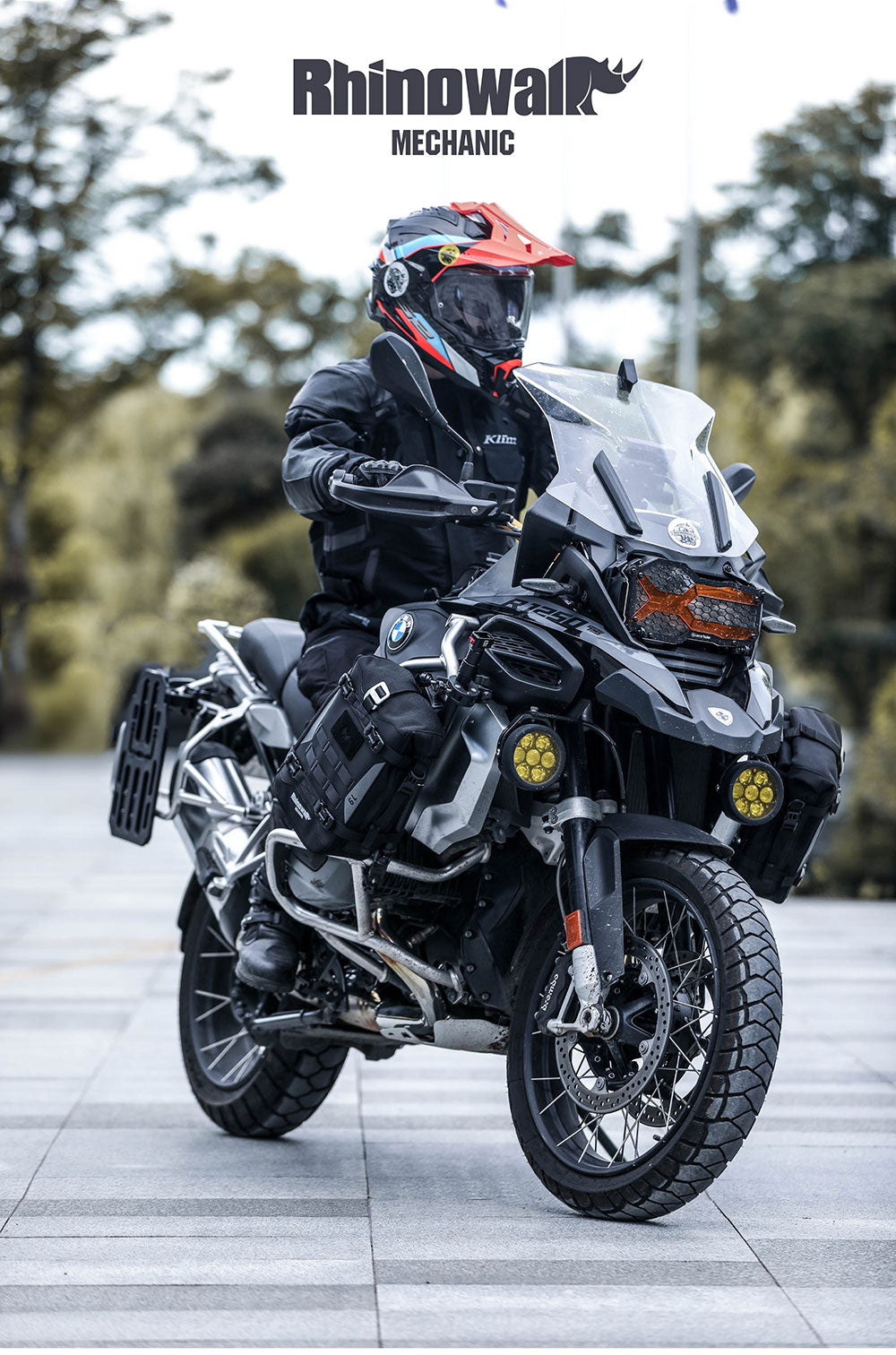 6L Waterproof Motorcycle Crash Bar Bag – Mechanic Series