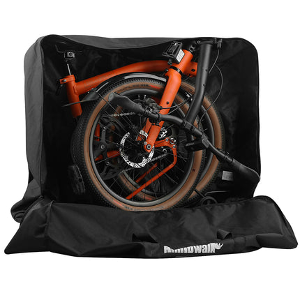 Folding Bike Transport Bag with Wheels image 08