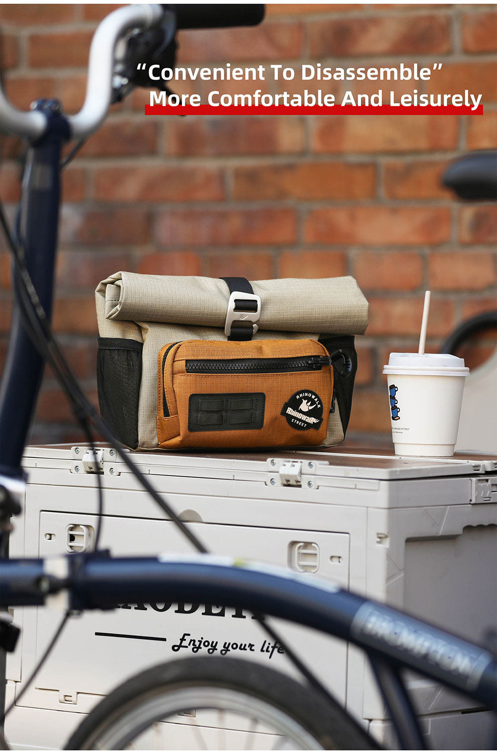 COSMOPOLIS -4l Urban Handlebar Bag