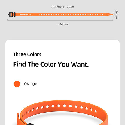 Elastic Silicone Straps