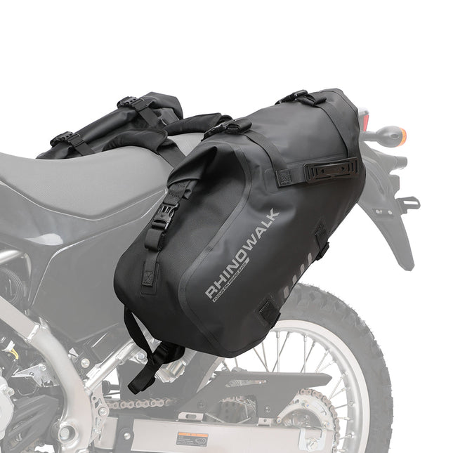 Waterproof Motorcycle Pannier Side Bag 18/28/48L - Pair/Rackless