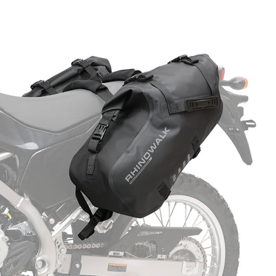 Waterproof Motorcycle Pannier Side Bag 18/28/48L - Pair/Rackless