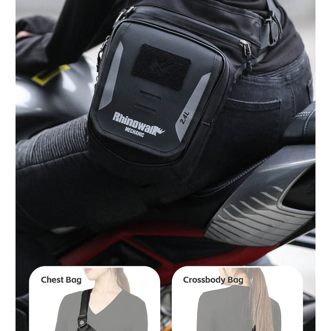 2.4L Motorcycle Tank Bag – Leg & Waist Bag Waterproof