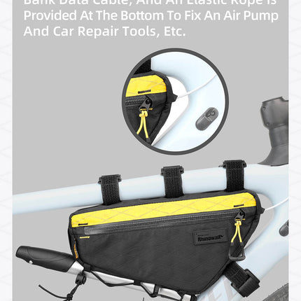 1.7l Triangle frame bag-Wilderness Series