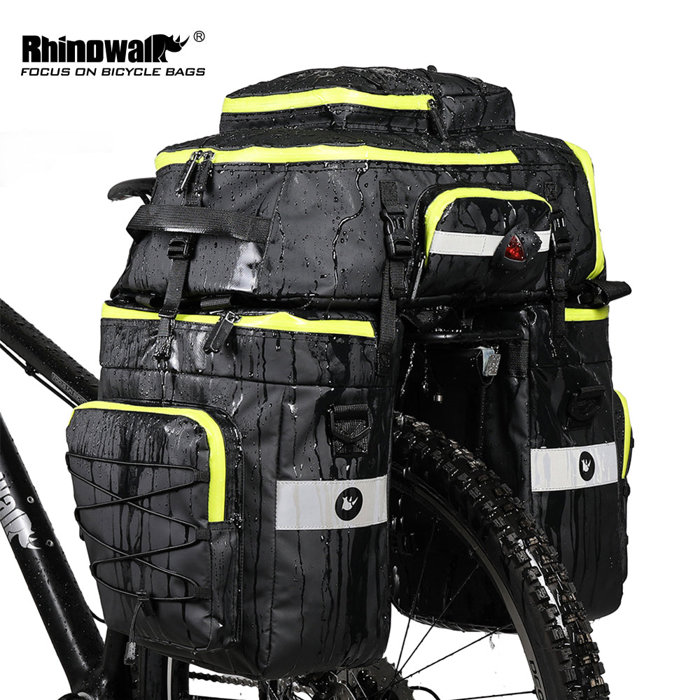 3 in 1 Bike Triple Pannier Bag