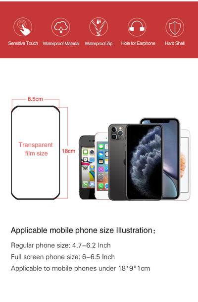 6.5inch Bike Mobile phone holder