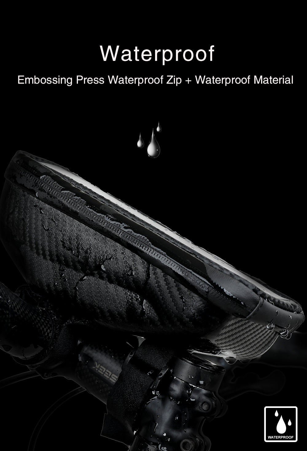 6.5inch Bike Mobile phone holder