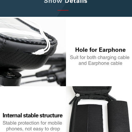 6.5inch Bike Mobile phone holder