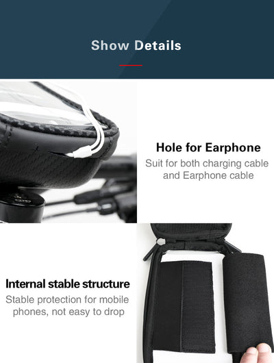 6.5inch Bike Mobile phone holder