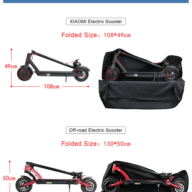 Electric Scooter Transport Storage Bag