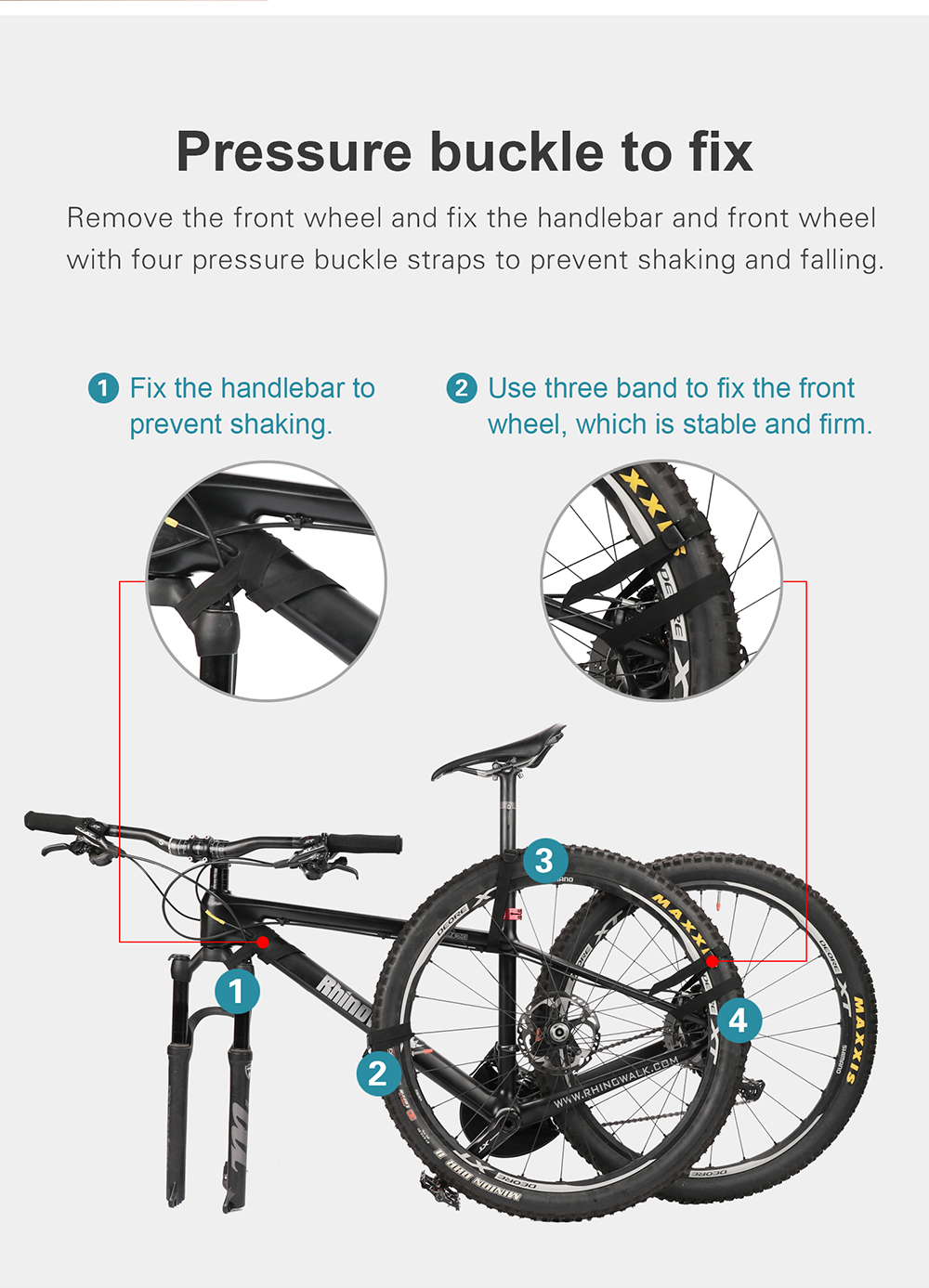 27.5 inch 700C MTB Folding Bike Carrying Cover