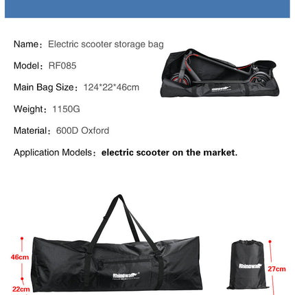 Electric Scooter Transport Storage Bag