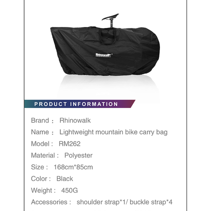 27.5 inch 700C MTB Folding Bike Carrying Cover