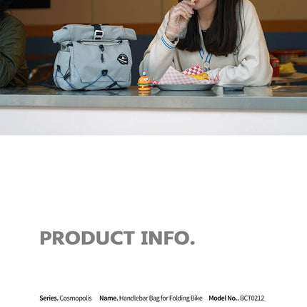 17L Handlebar Bag for Folding Bike