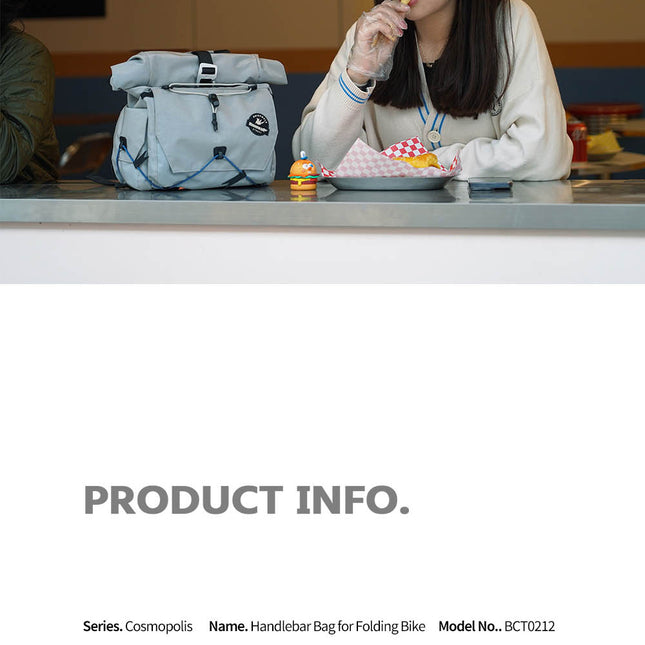 17L Handlebar Bag for Folding Bike