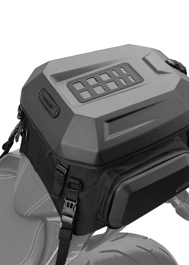 23L-35L ABS Hard Shell Tail  Bag with Expandable