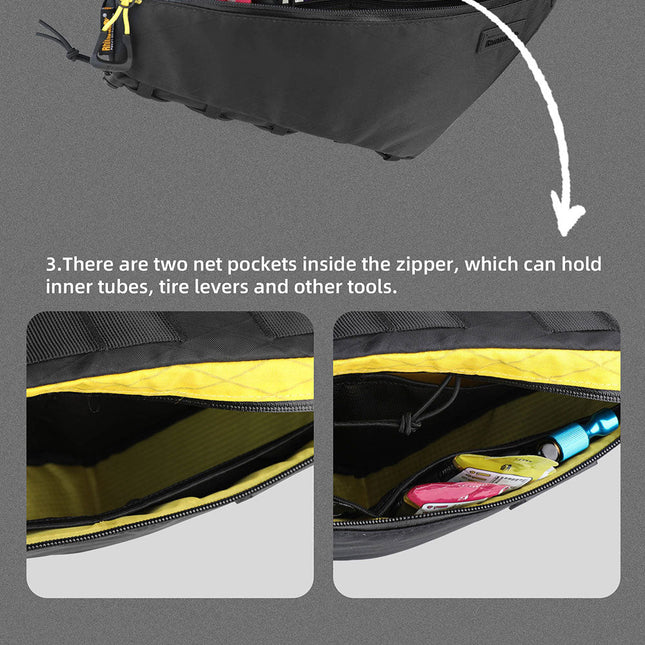 1.7l Triangle frame bag-Wilderness Series