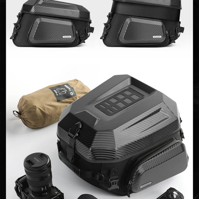 23L-35L ABS Hard Shell Tail  Bag with Expandable