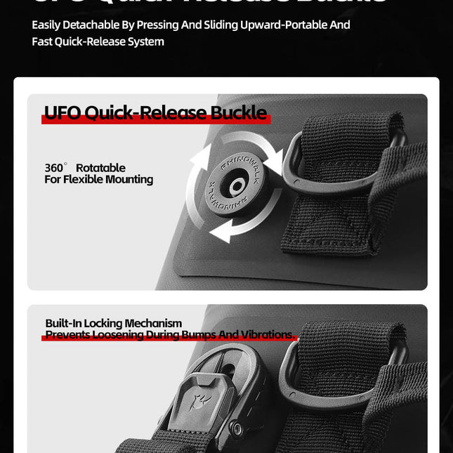 Extended Waterproof Touring Bag for Side Case