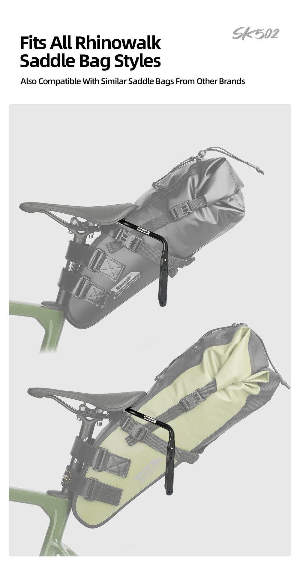 MTB Bicycle Saddle Bag Stabilizer