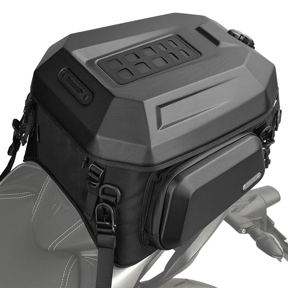 23L-35L ABS Hard Shell Tail  Bag with Expandable