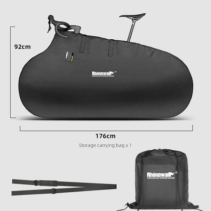 Storage bag for road bikes
