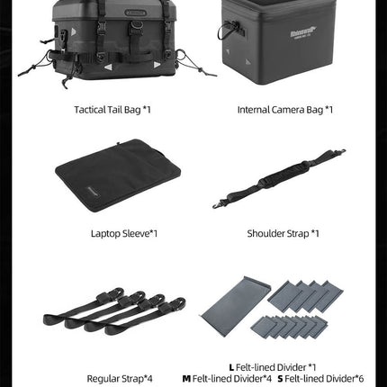 Fortress Series X Tactical Tail Bag