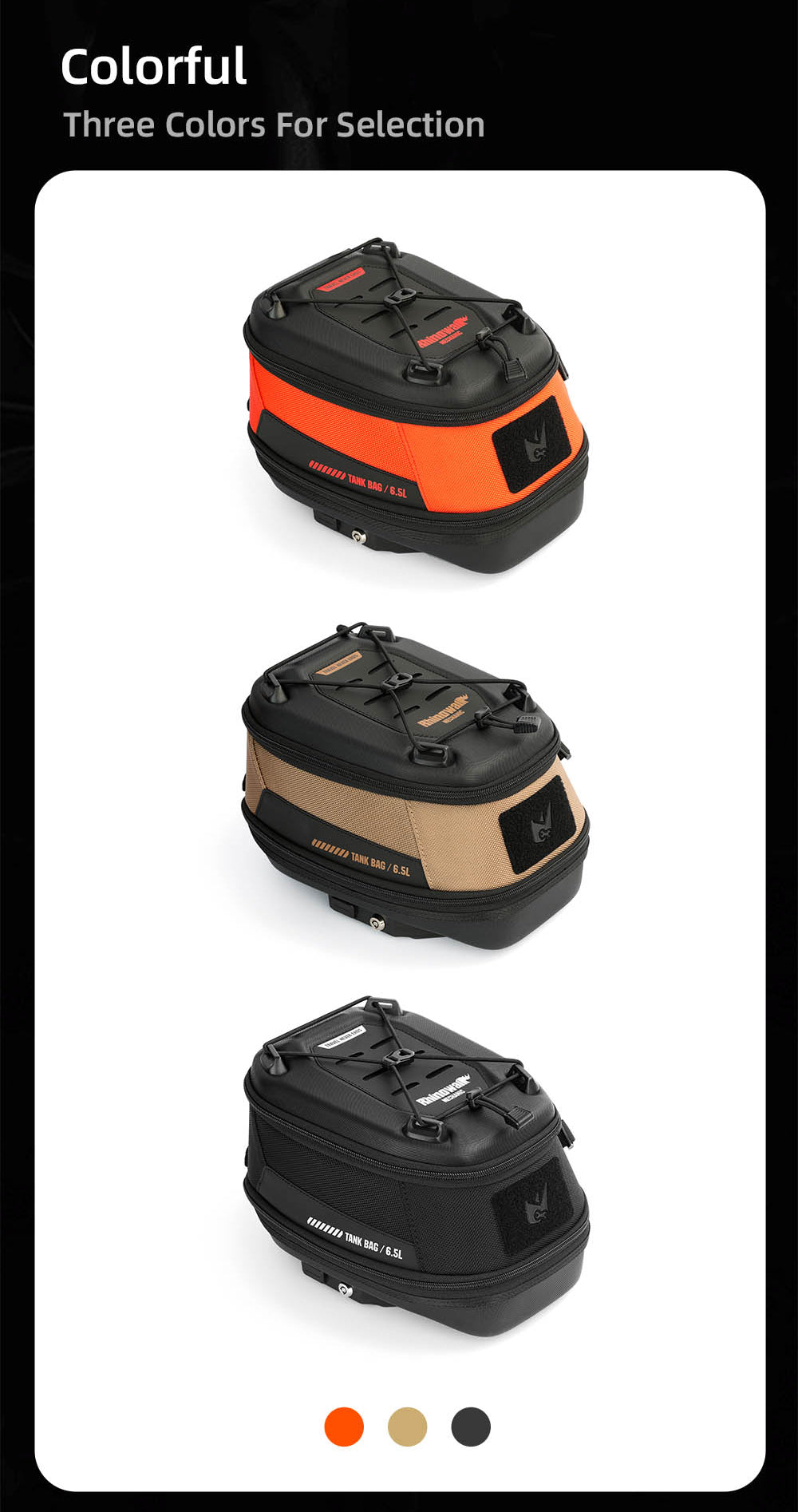 Mechanic Series x 5.6L Magnetic Tank Bag