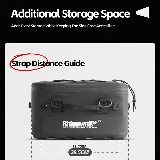 Extended Waterproof Touring Bag for Side Case