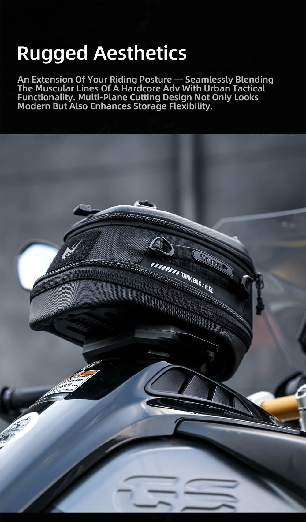 Mechanic Series x 5.6L Magnetic Tank Bag