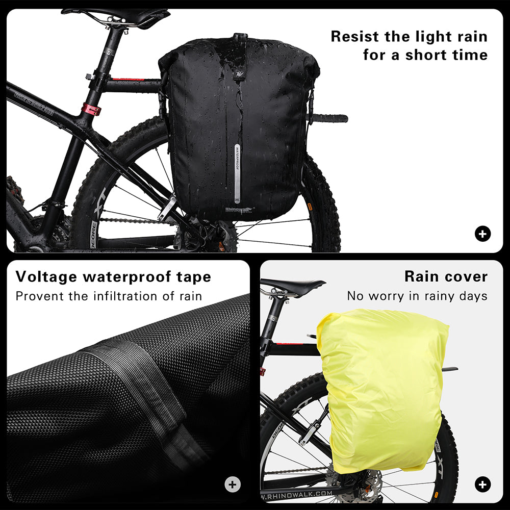 20 Liter Bicycle Urban Commute Pannier Bag