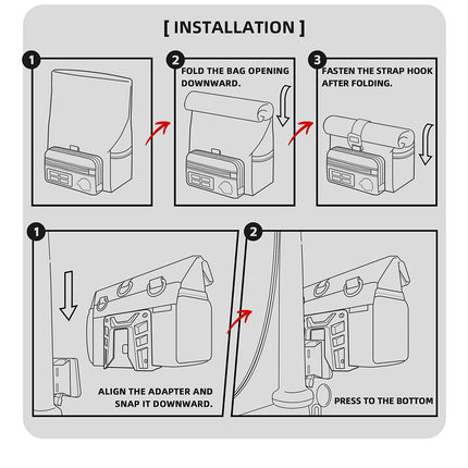 COSMOPOLIS -4l Urban Handlebar Bag