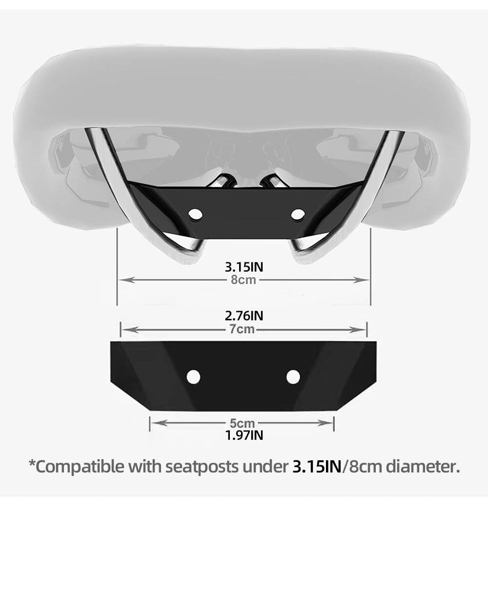 MTB Bicycle Saddle Bag Stabilizer