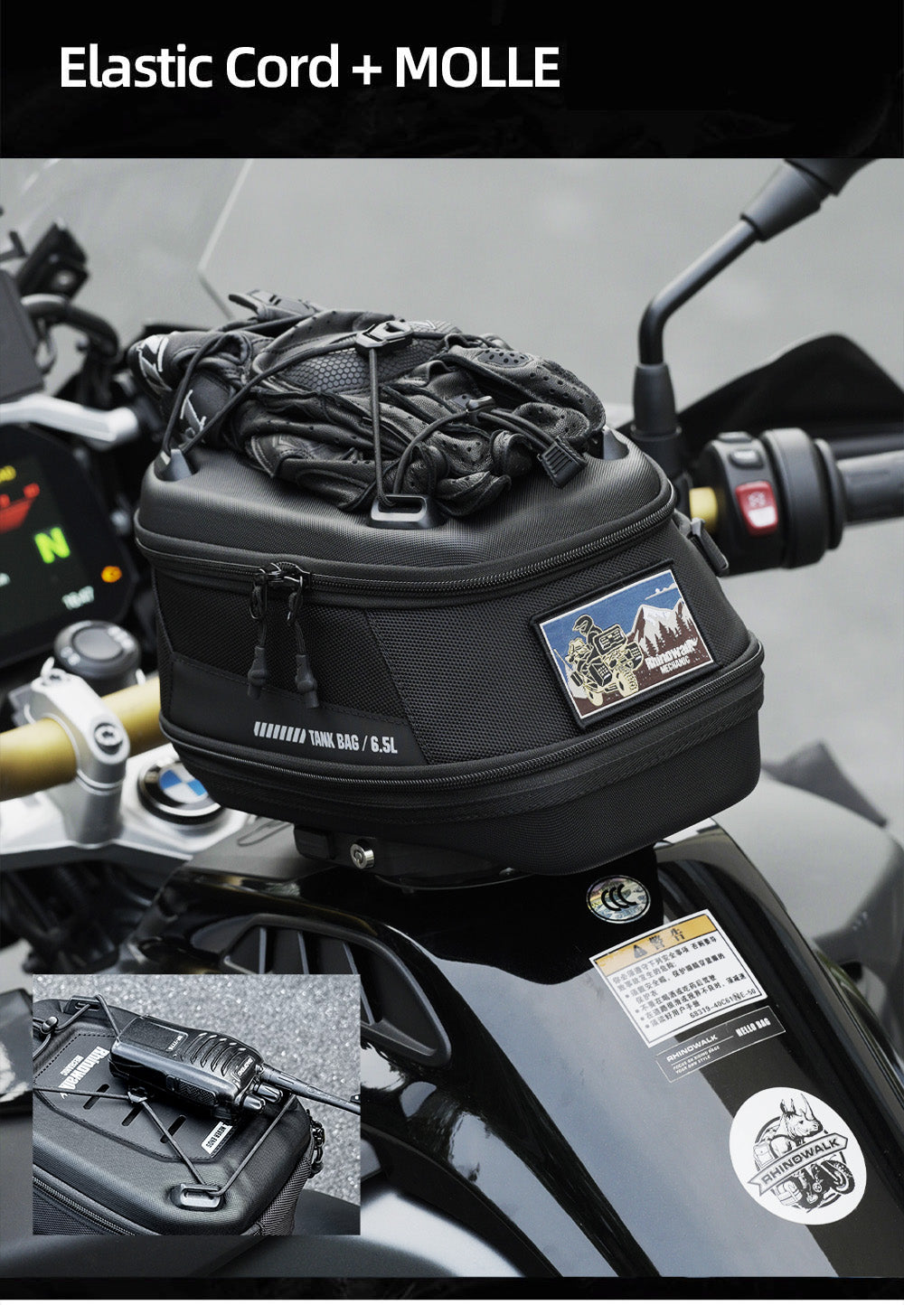 Mechanic Series x 5.6L Magnetic Tank Bag