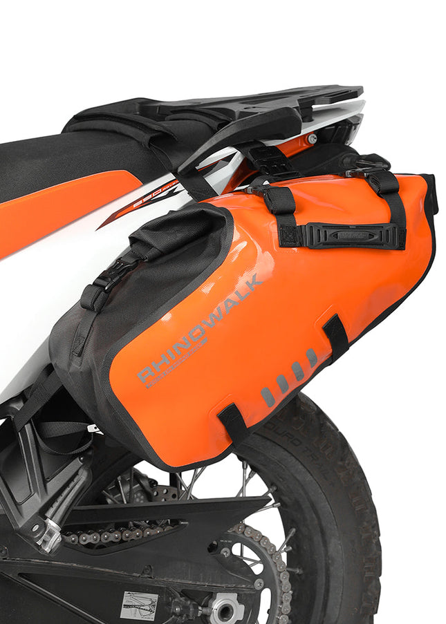 Waterproof Motorcycle Pannier Side Bag 18/28/48L - Pair/Rackless