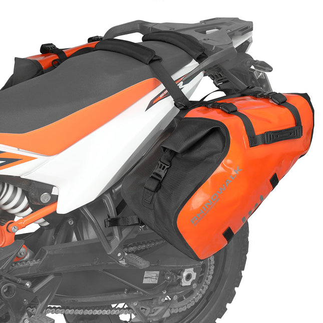 Waterproof Motorcycle Pannier Side Bag 18/28/48L - Pair/Rackless