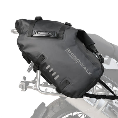 Waterproof Motorcycle Pannier Side Bag 18/28/48L - Pair/Rackless