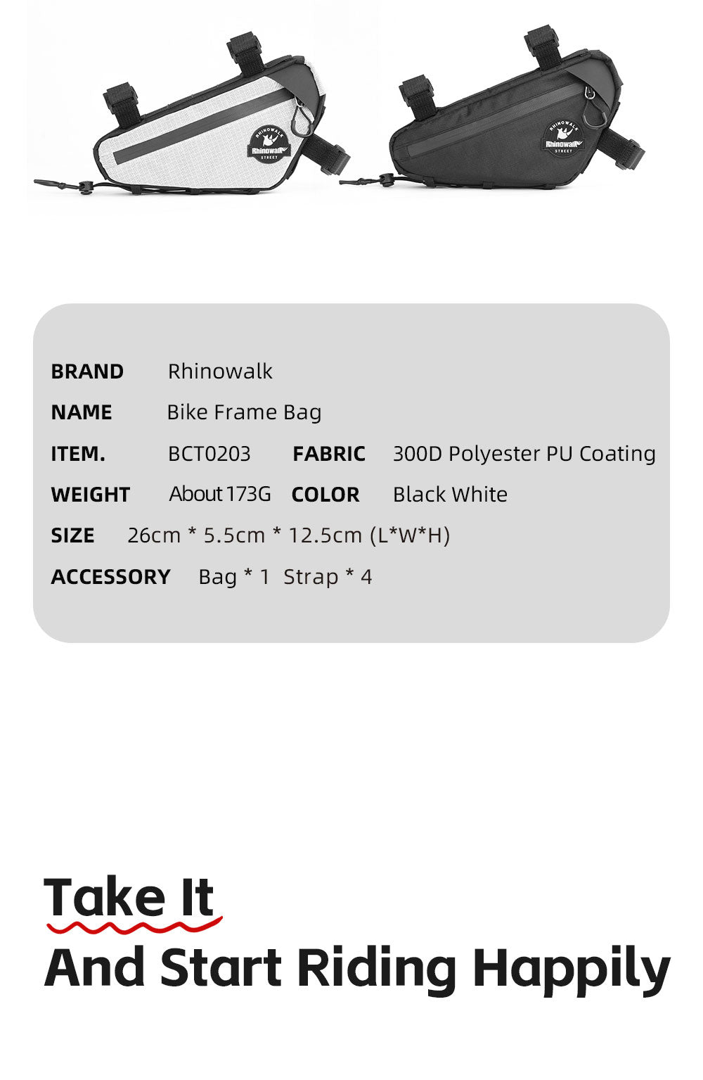 COSMOPOLIS Series X 1L Frame bag