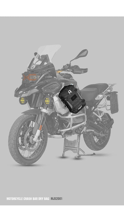 6L Waterproof Motorcycle Crash Bar Bag – Mechanic Series