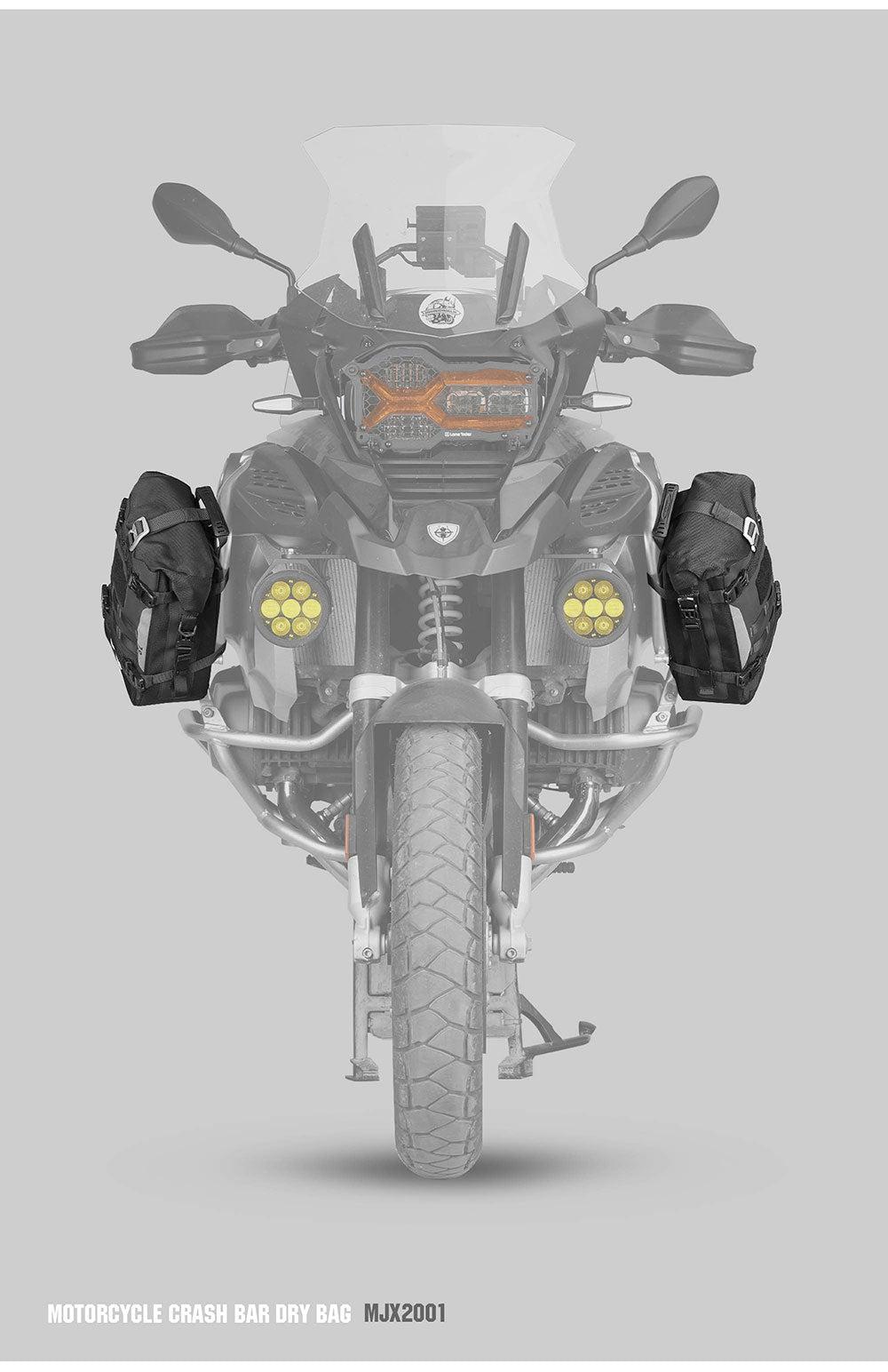 6L Waterproof Motorcycle Crash Bar Bag – Mechanic Series
